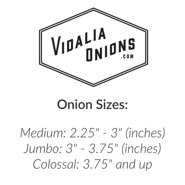 25 LB Box of Vidalia Onions [SHIPPING INCLUDED]